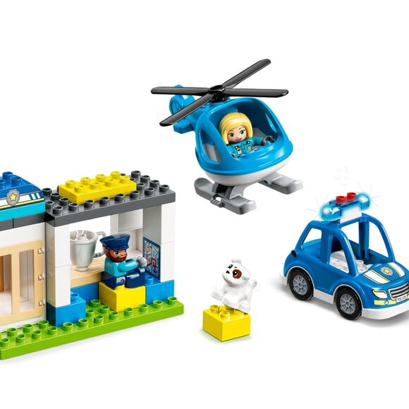 Lego DUPLO Rescue Police Station 10959 Push & Go Car w/Lights & Siren Brand New - Picture 6 of 15
